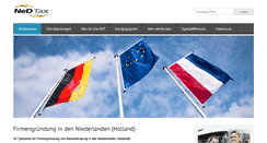 Desktop Screenshot of firmengruendungholland.de